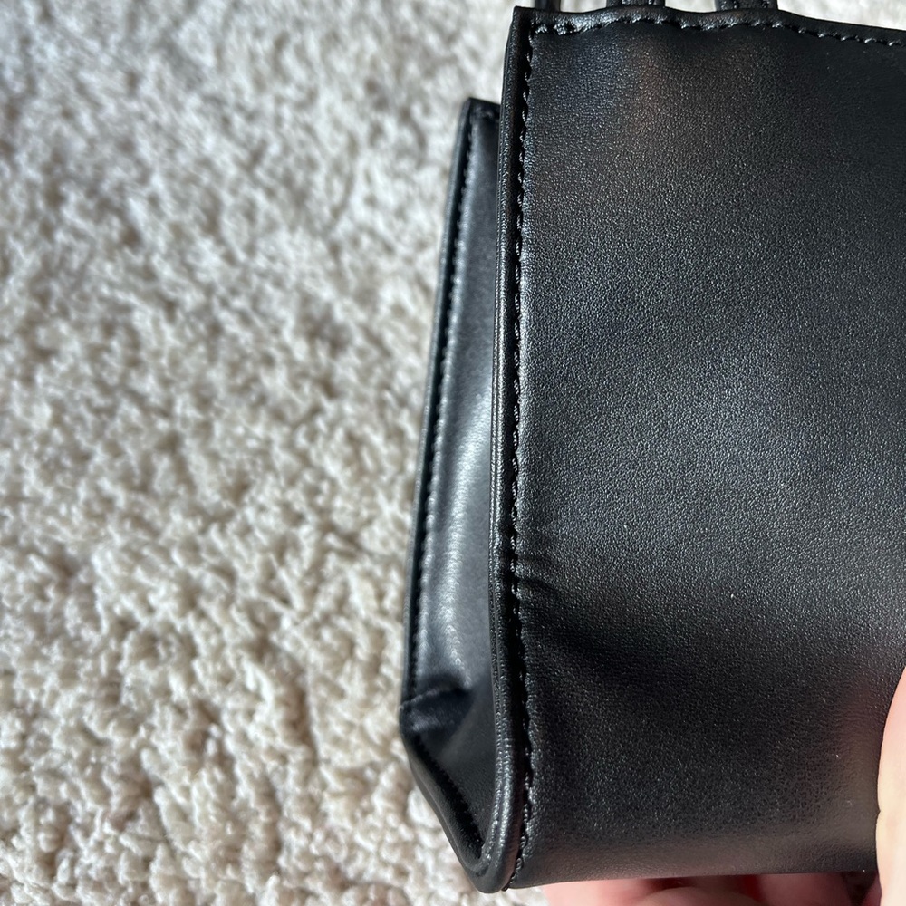 Telfar | NWT small black shopping bag mini purse - Picture 6 of 14